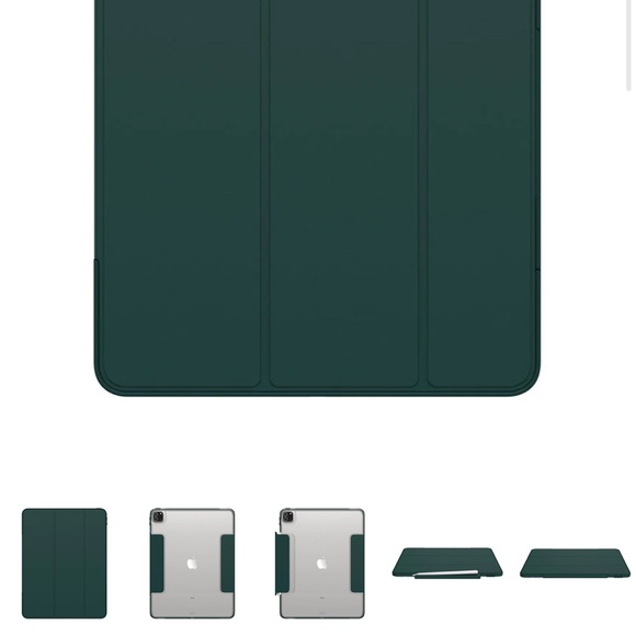 Otterbox Symmetry Series Green Folio Tablet Case for iPad Pro 12.9in (5th & 6th)